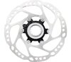 SHIMANO Fahrrad-Bremsscheibe RT64 180mm CL silber